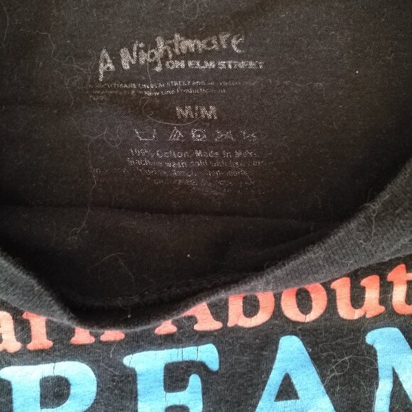 Cotton Horror Dream T-Shirt - A Nightmare on Elm Street - Picture 2 of 3